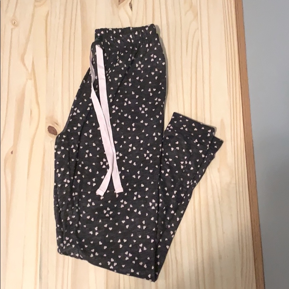 Pajama bottom joggers